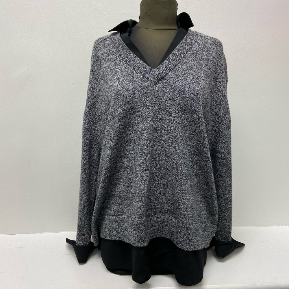 Sweater/Blouse Combo Shirt